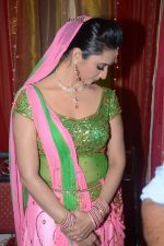 Divyanka Tripathi at Big Magic Janmasthami episode shoot in Mumbai on 17th Aug 2013 (24).JPG